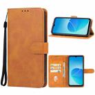 For UMIDIGI G5/G5A Leather Phone Case(Brown) - 1