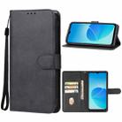 For UMIDIGI G5/G5A Leather Phone Case(Black) - 1