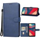 For UMIDIGI BISON X20 Leather Phone Case(Blue) - 1