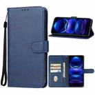 For Xiaomi Redmi Note 12R Pro Leather Phone Case(Blue) - 1