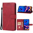 For Xiaomi Poco M6 Pro 4G Leather Phone Case(Red) - 1