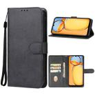 For Xiaomi Redmi 13C/Poco C65 Leather Phone Case(Black) - 1