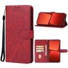 For Xiaomi 14 Leather Phone Case(Red) - 1