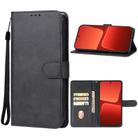 For Xiaomi 14 Leather Phone Case(Black) - 1