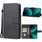 For Xiaomi 14 Pro Leather Phone Case(Black) - 1