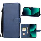 For Xiaomi 14 Pro Leather Phone Case(Blue) - 1