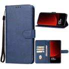 For Xiaomi 14 Ultra Leather Phone Case(Blue) - 1