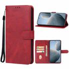 For Xiaomi Redmi K70E Leather Phone Case(Red) - 1