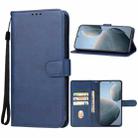 For Xiaomi Redmi K70E Leather Phone Case(Blue) - 1