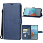 For Xiaomi Redmi Note 13 Pro 4G/Poco M6 Pro 4G Leather Phone Case(Blue) - 1