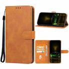 For Xiaomi Redmi K70 Pro Lamborghini Leather Phone Case(Brown) - 1