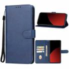 For Xiaomi Civi 4 Pro Leather Phone Case(Blue) - 1