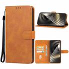 For Xiaomi Poco F6 5G Leather Phone Case(Brown) - 1