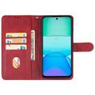 For Xiaomi Redmi 13 4G Leather Phone Case(Red) - 3