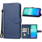 For Xiaomi Redmi 13 4G Leather Phone Case(Blue) - 1