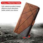 For Redmi Note 12 Pro+ Skin Feel Splicing Leather Phone Case(Brown) - 6
