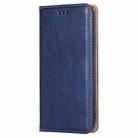 For Infinix Note 40 5G Gloss Oil Solid Color Magnetic Leather Phone Case(Blue) - 2