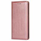 For Infinix Note 40 5G Gloss Oil Solid Color Magnetic Leather Phone Case(Rose Gold) - 2