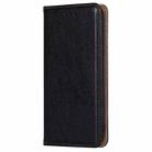 For Infinix Hot 50 4G Gloss Oil Solid Color Magnetic Leather Phone Case(Black) - 2