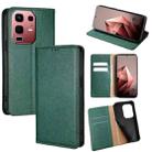 For Infinix Note 50s 5G Gloss Oil Solid Color Magnetic Leather Phone Case(Green) - 1