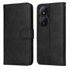 For Honor Play 50 Plus Classic Calf Texture Flip Leather Phone Case(Black) - 1