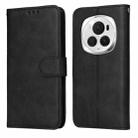 For Honor Magic6 Pro Classic Calf Texture Flip Leather Phone Case(Black) - 1