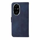 For Honor 200 Pro Classic Calf Texture Flip Leather Phone Case(Blue) - 3