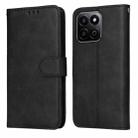 For Honor Play 60 Plus Classic Calf Texture Flip Leather Phone Case(Black) - 1