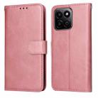 For Honor Play 60 Plus Classic Calf Texture Flip Leather Phone Case(Rose Gold) - 1