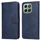 For Honor X6b Classic Calf Texture Flip Leather Phone Case(Blue) - 1