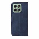 For Honor X6b Classic Calf Texture Flip Leather Phone Case(Blue) - 3