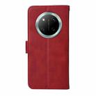 For Honor X9c / Magic7 Lite Classic Calf Texture Flip Leather Phone Case(Red) - 3
