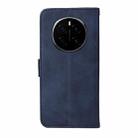 For Honor Magic7 Classic Calf Texture Flip Leather Phone Case(Blue) - 3