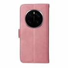 For Honor Magic7 Pro Classic Calf Texture Flip Leather Phone Case(Rose Gold) - 3