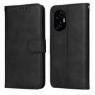 For Honor 300 Classic Calf Texture Flip Leather Phone Case(Black) - 1
