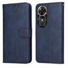For Honor Play 60 Classic Calf Texture Flip Leather Phone Case(Blue) - 1