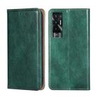 For Tecno Pova 5G Gloss Oil Solid Color Magnetic Leather Phone Case(Green) - 1