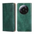 For Xiaomi 13 Ultra 5G Gloss Oil Solid Color Magnetic Leather Phone Case(Green) - 1