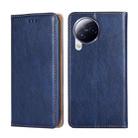 For Xiaomi Civi 3 5G Gloss Oil Solid Color Magnetic Leather Phone Case(Blue) - 1