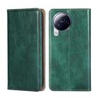 For Xiaomi Civi 3 5G Gloss Oil Solid Color Magnetic Leather Phone Case(Green) - 1