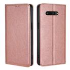 For Kyocera Digno SX4 5G Gloss Oil Solid Color Magnetic Leather Phone Case(Rose Gold) - 1