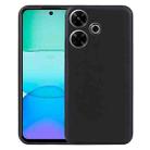 For Xiaomi Redmi 13 4G TPU Phone Case(Black) - 1