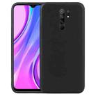 For Xiaomi Redmi 9 TPU Phone Case(Black) - 1