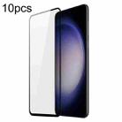 For Samsung Galaxy S23 FE 5G 10pcs DUX DUCIS 0.33mm 9H Medium Alumina Tempered Glass Film - 1