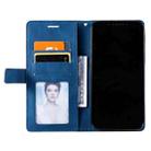 For OPPO A80 / A3 Pro Skin Feel Splicing Leather Phone Case(Blue) - 3