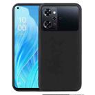 For OPPO Reno9 A / Reno7 A Japan Version TPU Phone Case(Black) - 1