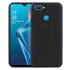 For OPPO A12 TPU Phone Case(Black) - 1