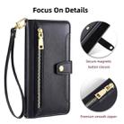 For Samsung Galaxy A03 Core Sheep Texture Cross-body Zipper Wallet Leather Phone Case(Black) - 3
