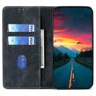 For OPPO Reno12 F 5G RFID Anti-theft Brush Magnetic Leather Phone Case(Black) - 3