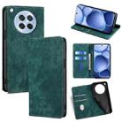 For OPPO Find X8s 5G RFID Anti-theft Brush Magnetic Leather Phone Case(Green) - 1